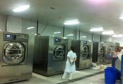 医院用工业洗衣机选材优劣和提高效率